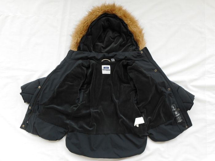 Blouson à capuche marine - Okaïdi - 4 ans - photo numéro 4