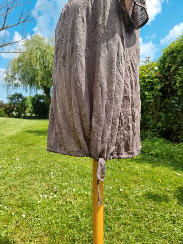 Armand Thiery blouse marron * taille 4 * - photo numéro 3