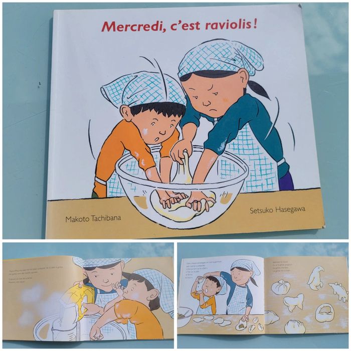 Livre l'école des loisirs, couverture souple, Mercredi, c'est raviolis! 🥟 44