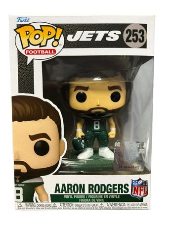 Figurine Funko Pop NFL Jets Aaron Rodgers 233 neuf