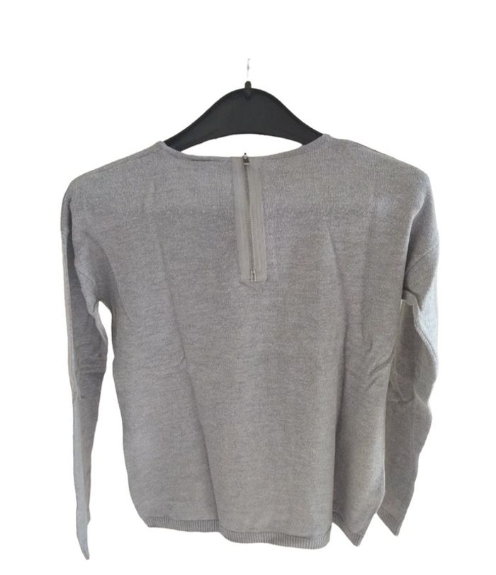 Pull gris 9 ans - photo numéro 2