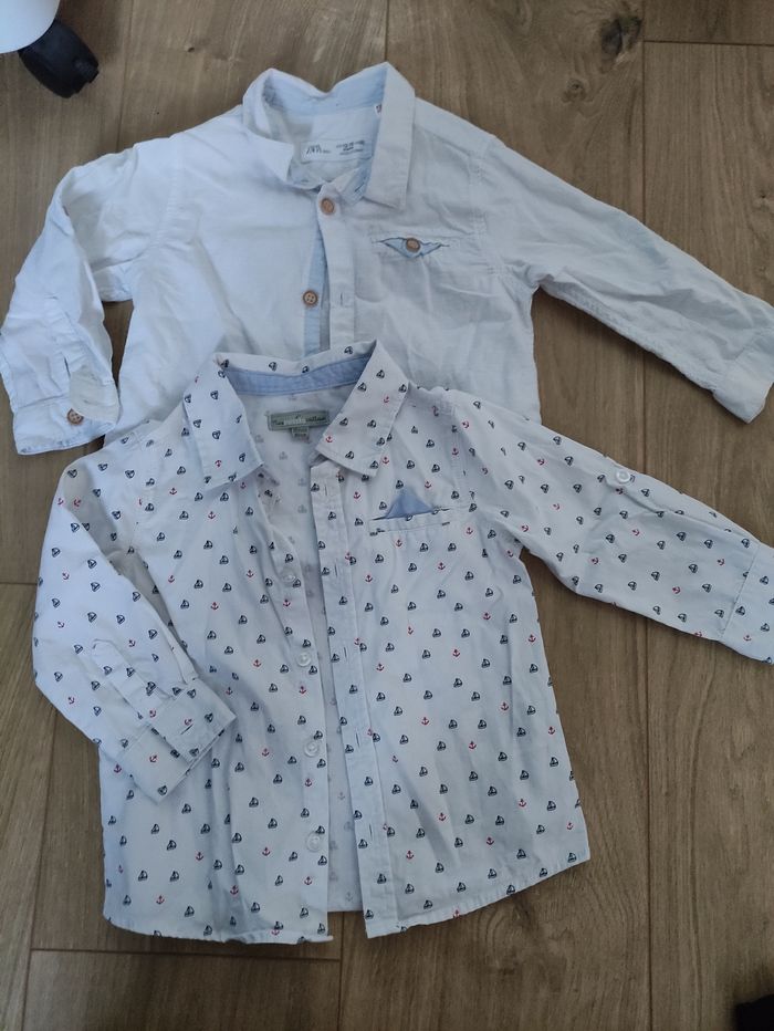 Lot de 2 chemises