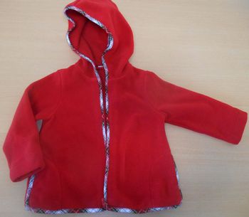 Veste zippée à capuche 24-36 mois / Jacadi Paris