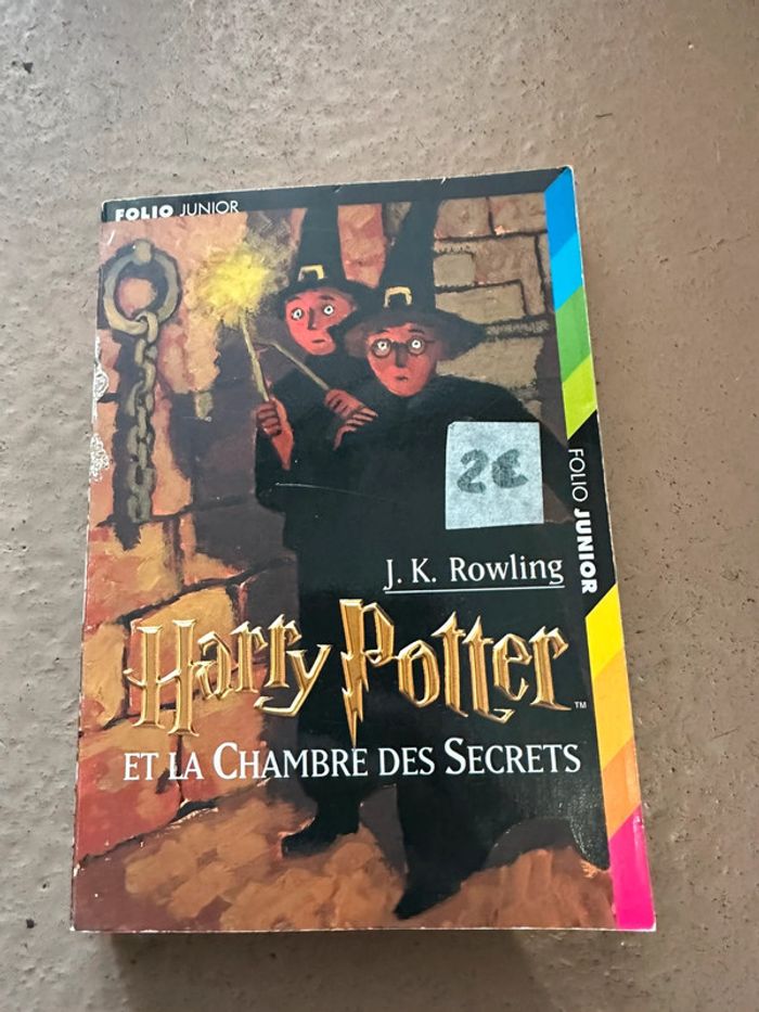 Livre Harry Potter et la chambre des secrets
