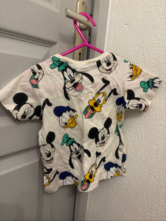 T-shirt manches courtes Disney 9/12 mois - photo numéro 3