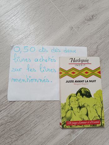 Livre Harlequin inédit