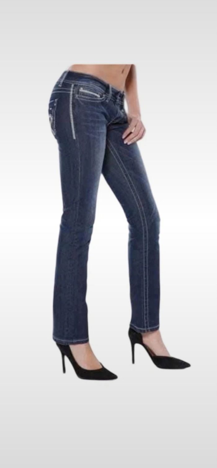 Jeans japrag bleu foncé femme T.40 - photo numéro 2
