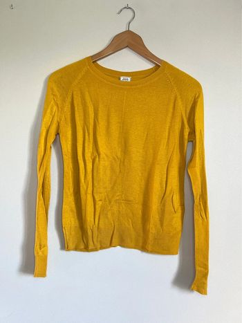 Blouse manches longues Pimkie jaune moutarde