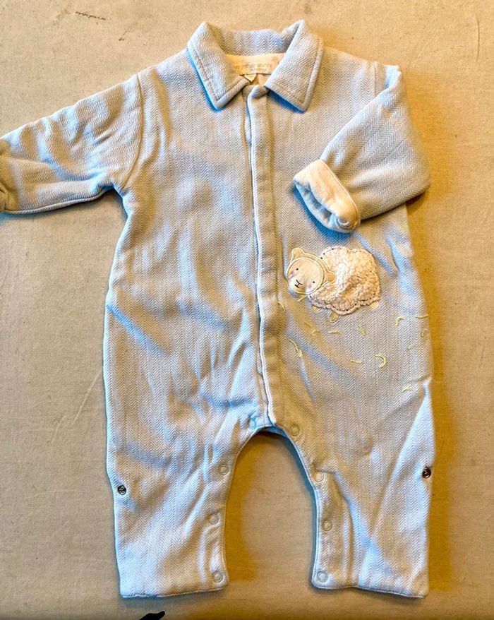 Ensemble veste et combinaison doublée molletonnée 12 mois Petit Boy - photo numéro 8