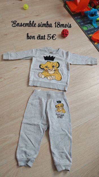 Ensemble H&M simba 18mois 