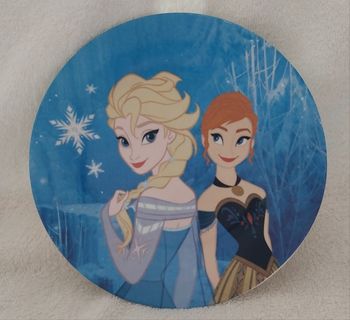 assiette mi-creuse céramique La reine des neiges Frozen Disney