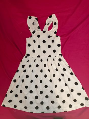 Robe à pois 10 ans kiabi