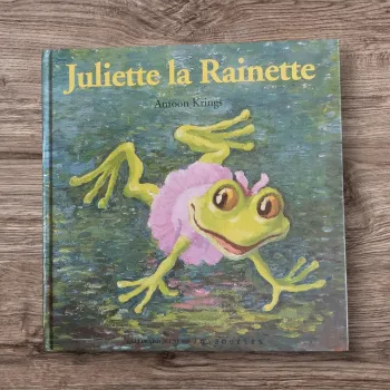 Livre Juliette la rainette