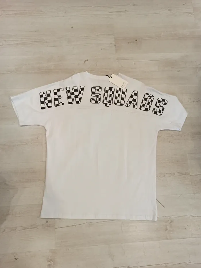 Tee shirt blanc et noir homme xl