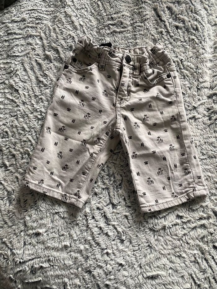 Pantacourt jeans garçon 4 ans