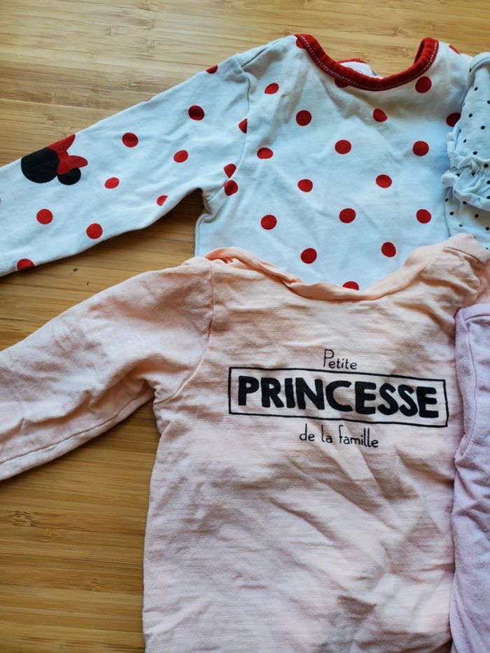 Lot de 5 t-shirts manches longues - photo numéro 4