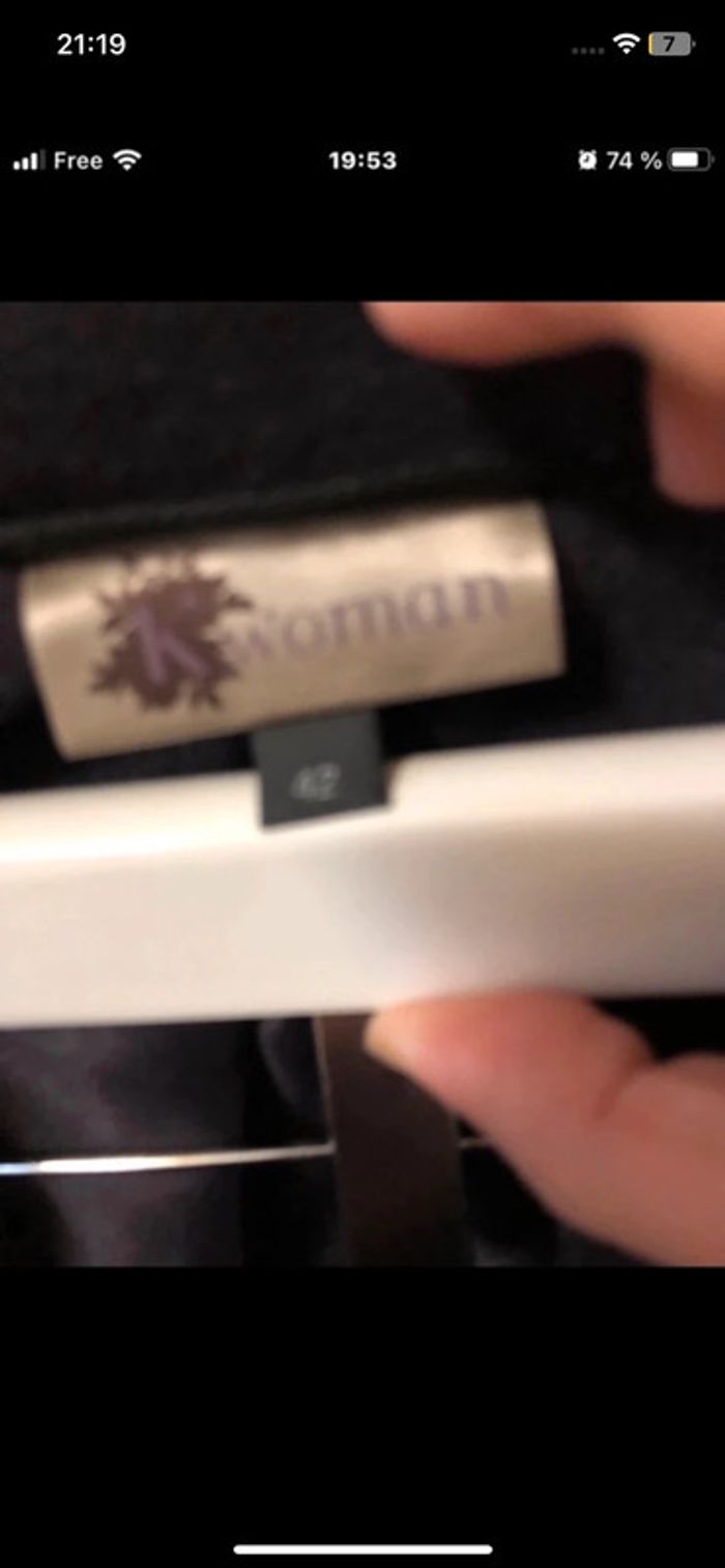 Manteau long : duff coat . Taille 40 - photo numéro 15