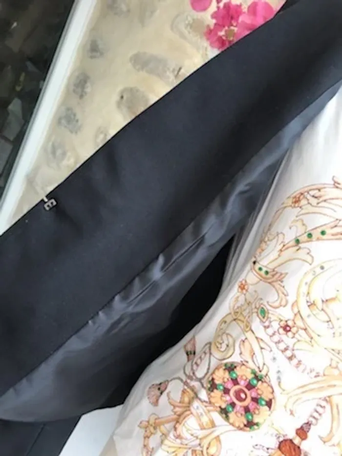 Jacqueline Riu - Veste de blazer noir classé professionnel casual - photo numéro 14