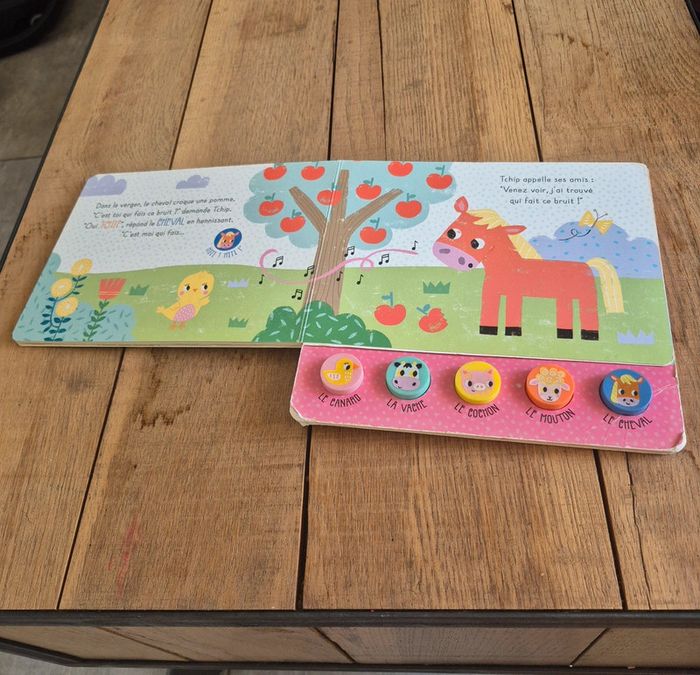 Livre sonore C’est quoi ce bruit ? La ferme / Mon Suishy Sonore / 1,2,3 Soleil 📚🎵 - photo numéro 9