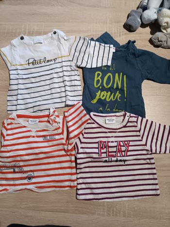 Lots tee-shirts manches longues