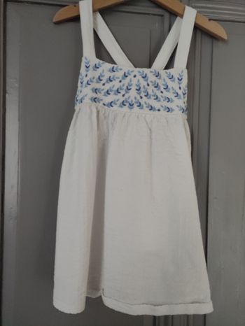 Blouse avec bretelles croisées