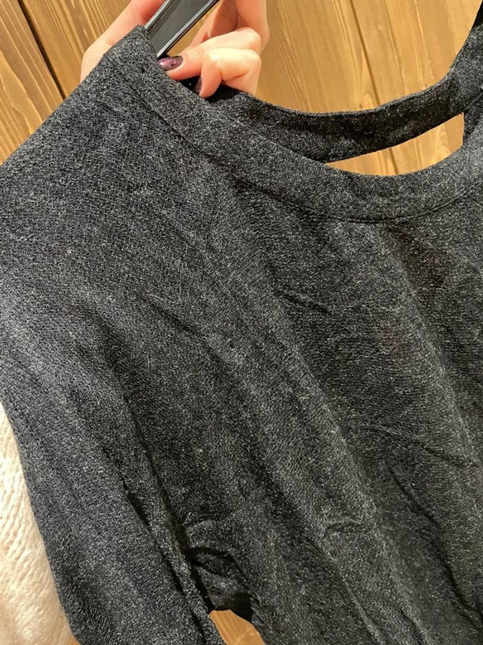 Robe bershka noire et grise - photo numéro 4