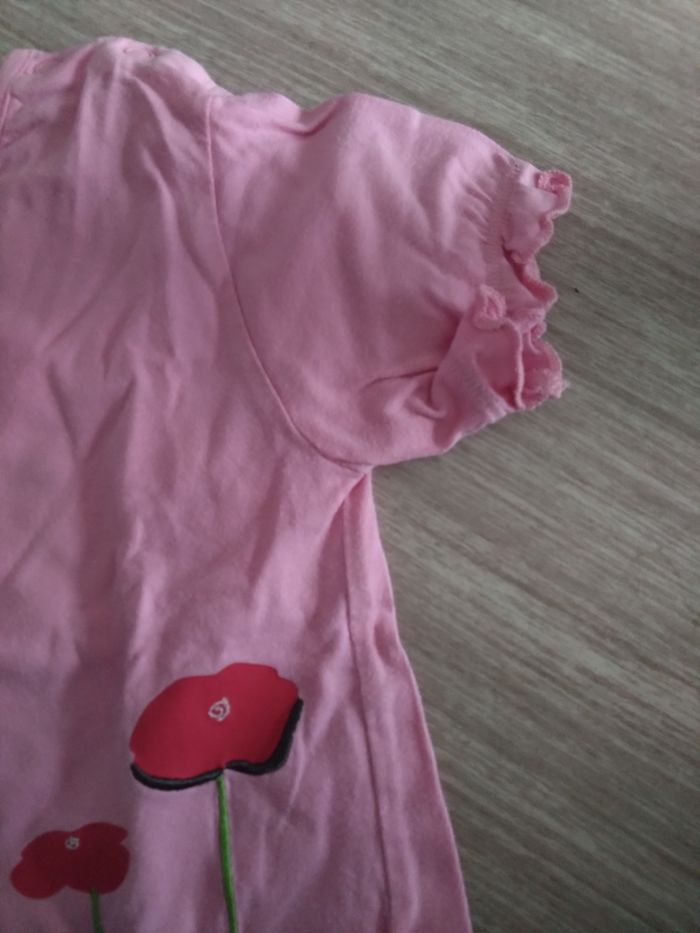 Tee shirt "fleur" - photo numéro 4