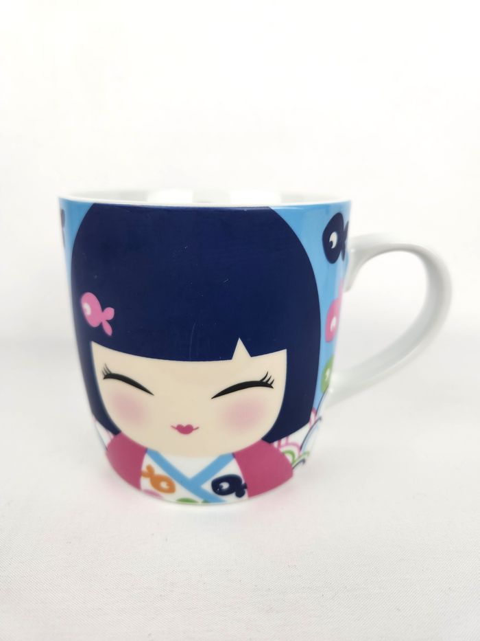 Tasse Mug Kimmidoll Junior "Lulu" - Motif Japonais - Céramique - photo numéro 3