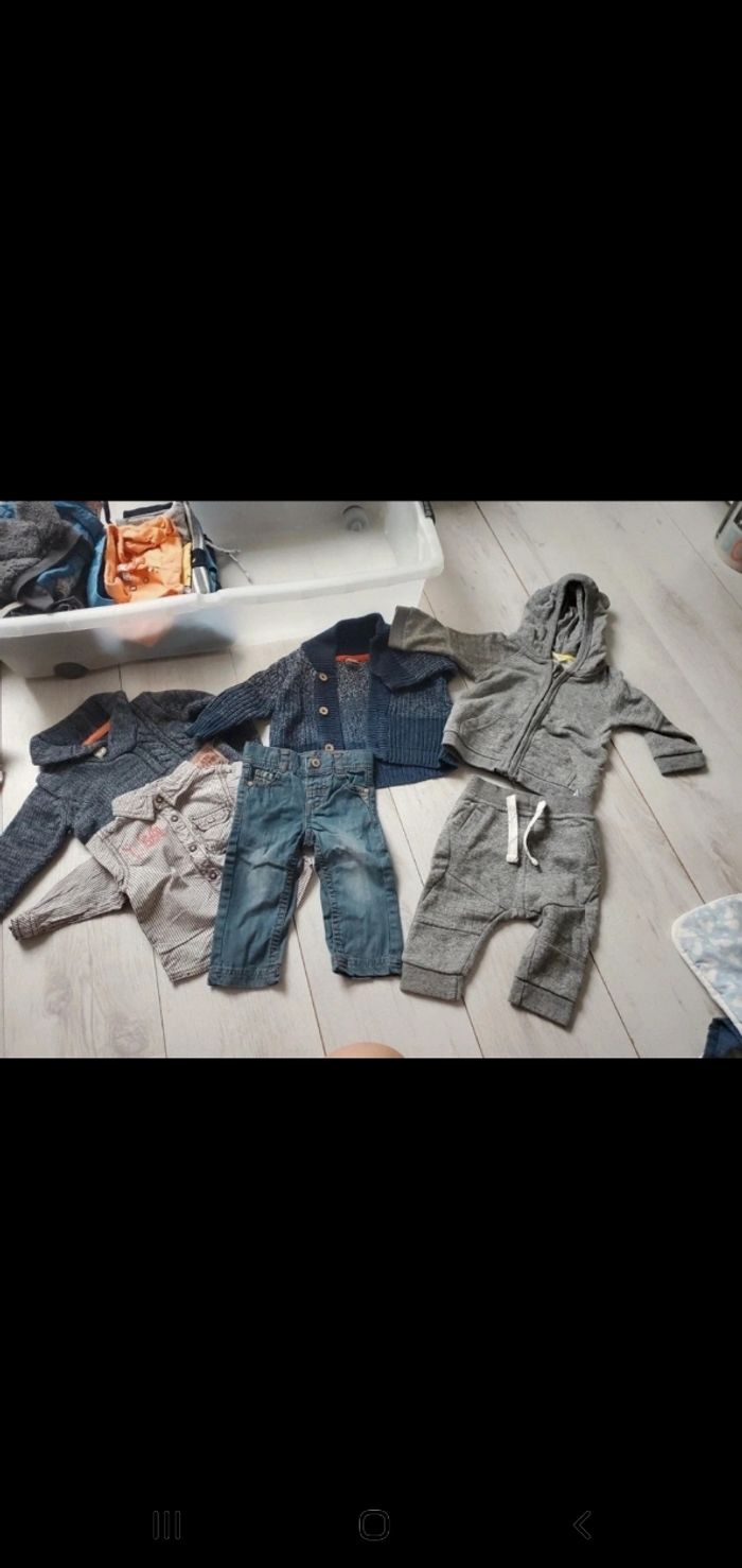 Lot 6 mois garçon tape à l œil