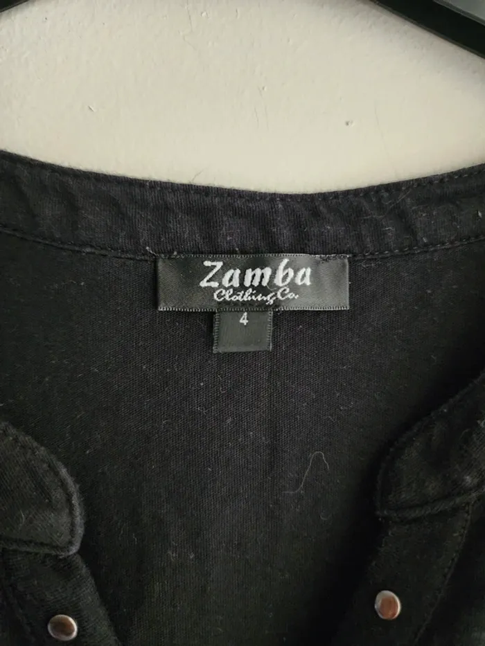 Tshirt femme taille 4 - zamba- très bon état - photo numéro 4