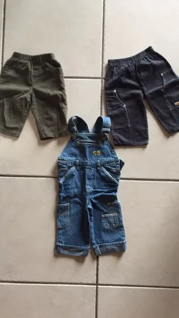 Pantalon salopette  enfants Bébés