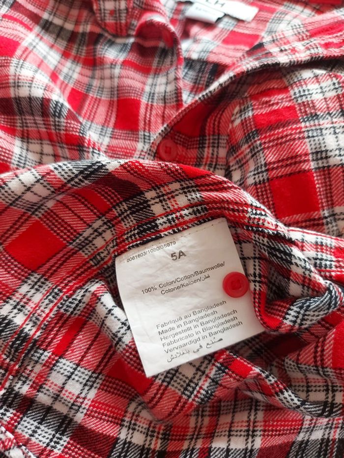 Chemise à carreaux La Halle - photo numéro 4