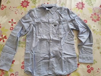 Chemise bleu-blanc L