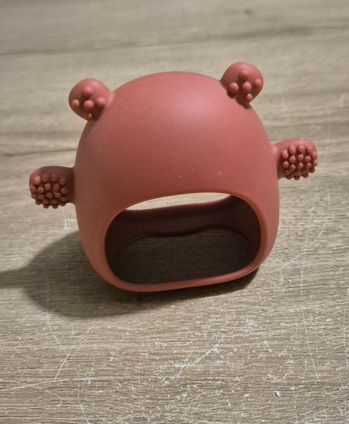 Gant de dentition en silicone 🐻 - photo numéro 3