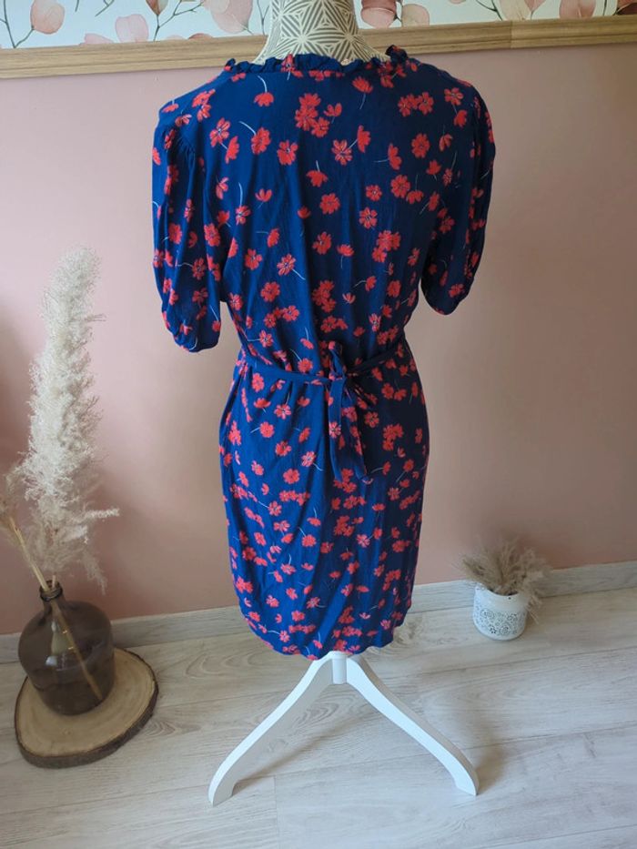 Robe fleury camaïeu taille 40 - photo numéro 4