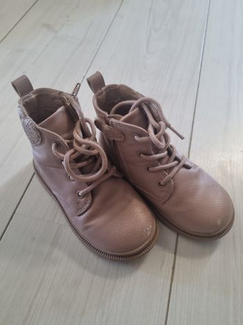 Bottines rose 26