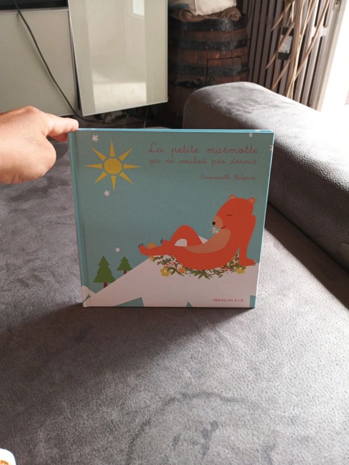 Livre la petite marmotte qui ne voulait pas dormir