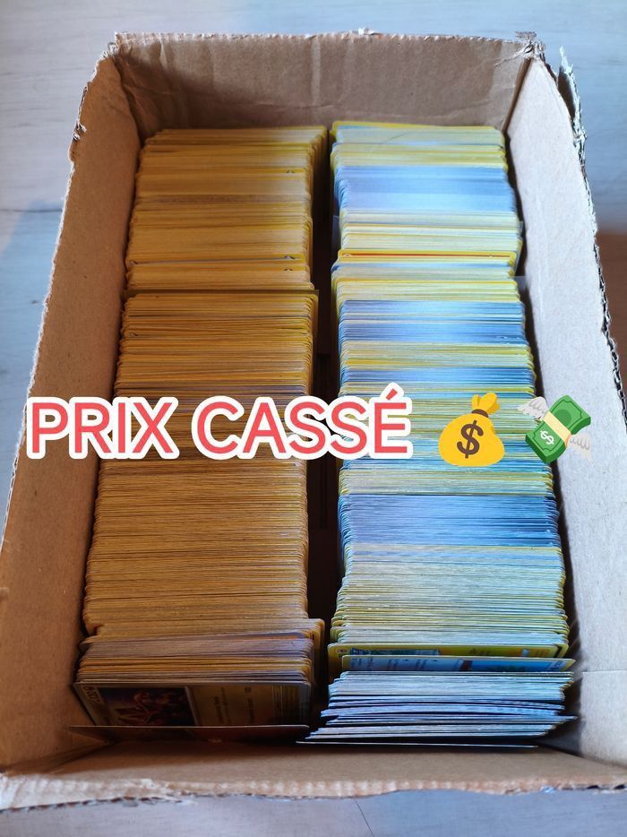 Lot de 100 cartes Pokémon VF en très bon état