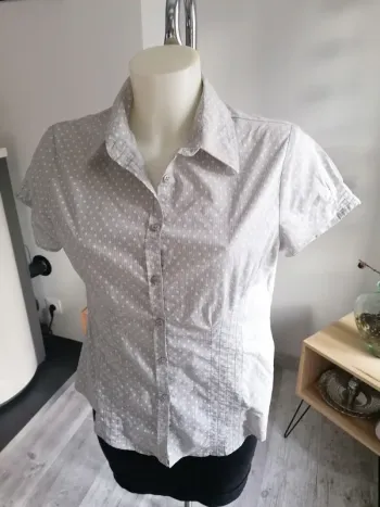 Chemise Camaïeu (blanc), XXL / 44 / 16