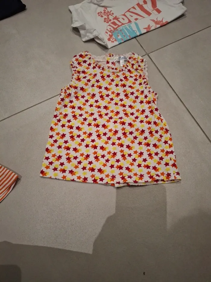 Lot de 14 tee shirts 12 mois fille - photo numéro 8