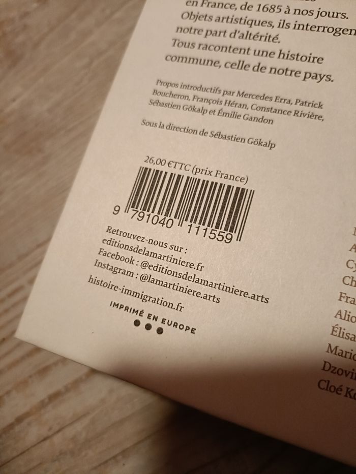 Histoire de l'immigration en 100 objets - photo numéro 9