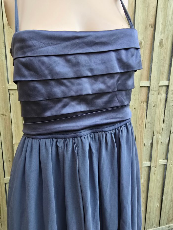 Robe neuve satinée voilage 🍒zara🍒taille 38 non négociable - photo numéro 3