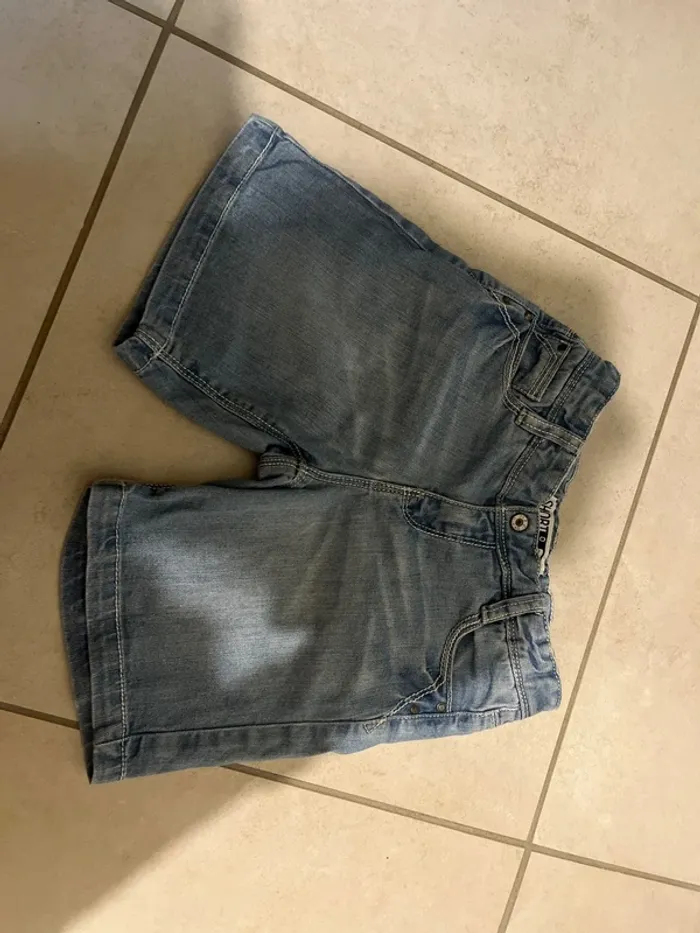 6 ans short bermuda bleu okaidi resserable