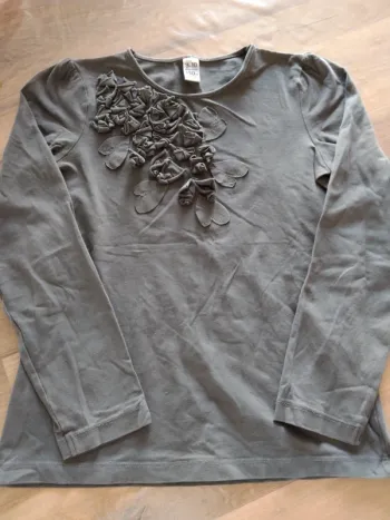 T-shirt manches longues fille 10 ans Zara
