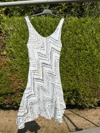 Robe évasée à imprimé – Marque Zamba