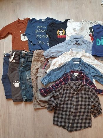 Lot 18 mois 16 pieces