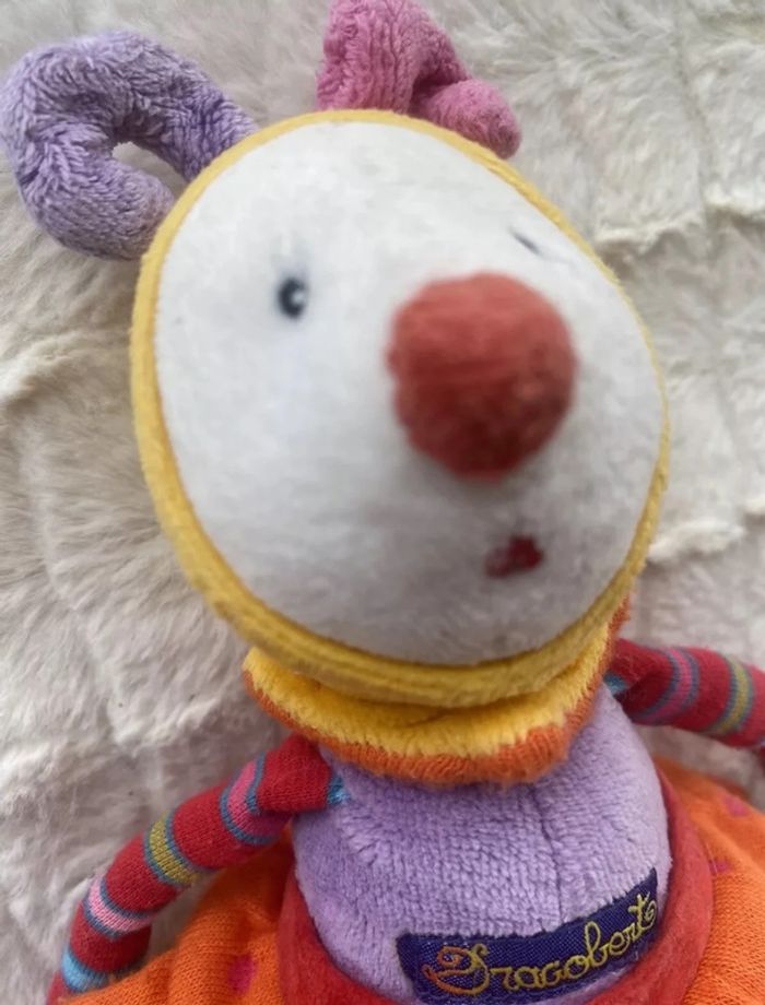 Peluche doudou Moulin Roty Dragobert - photo numéro 2