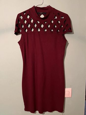 Robe bordeaux In Vogue Paris Taille M