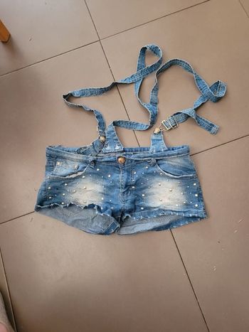 Short à bretelles taille xl