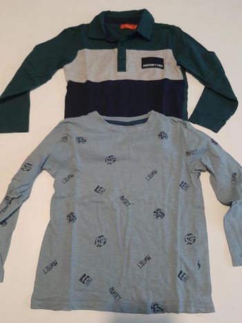 Lot T-shirts manches longues 6 ans / 116 cm